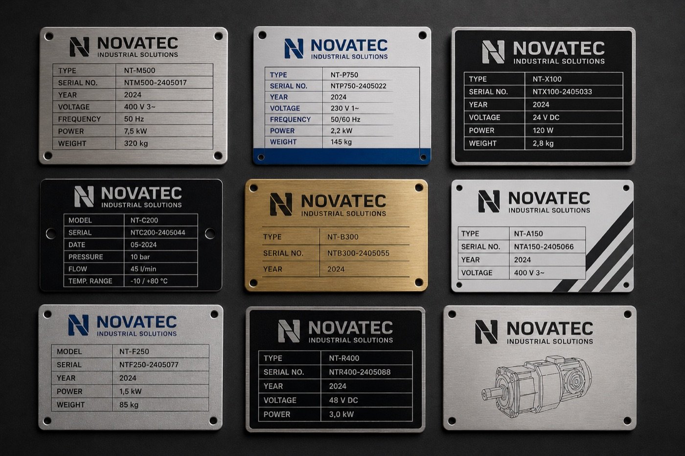 Type- & CE-plaatjes